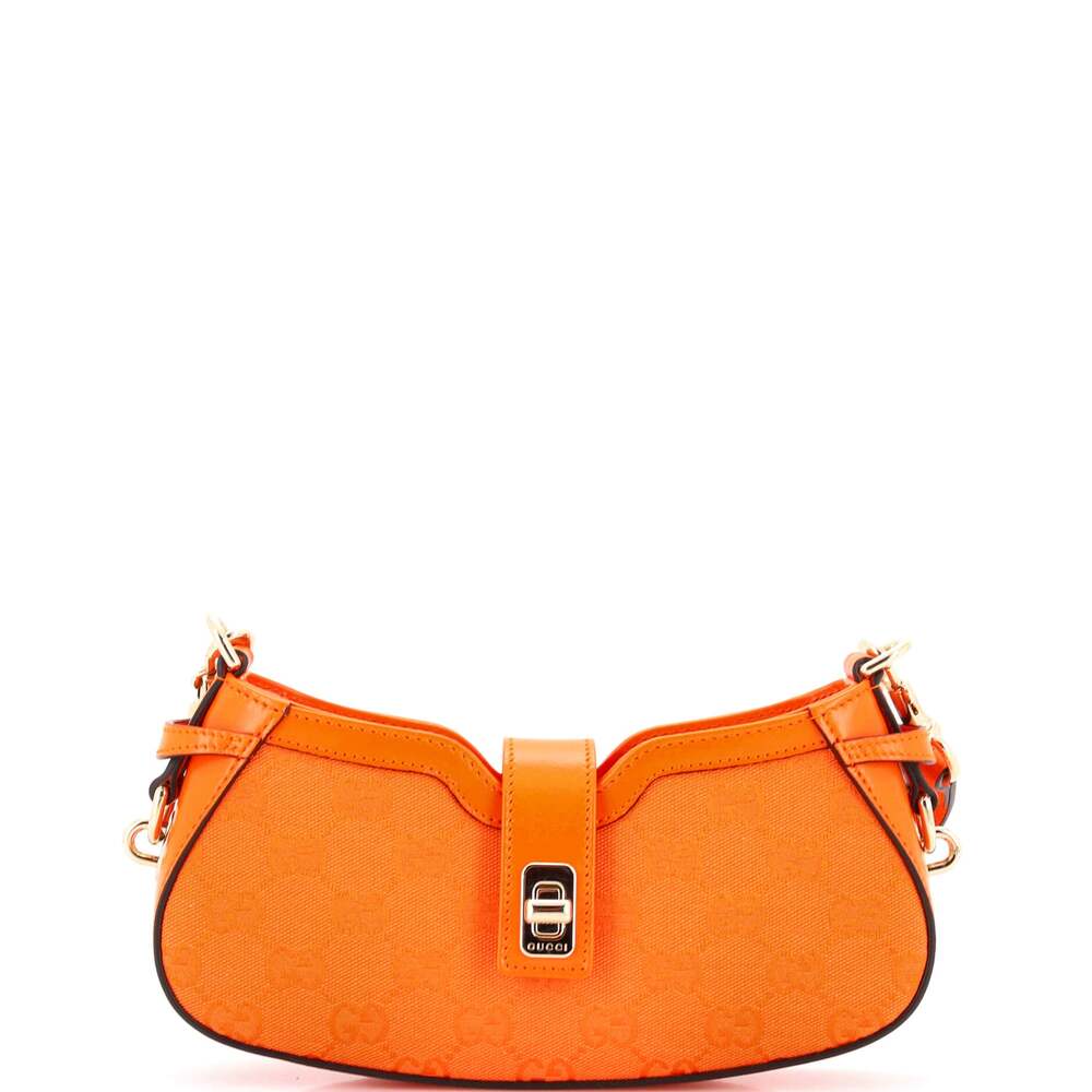 Gucci Moon Side Shoulder Bag Gg Canvas #248526G12B